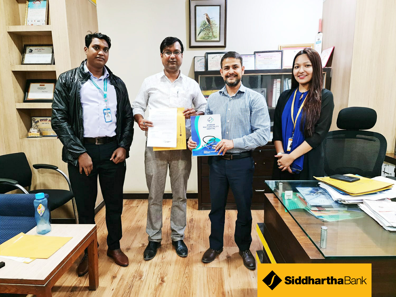 सिद्धार्थ बैंकका ग्राहकहले स्पर्श मल्टि स्पेसियालिटीमा २५% सम्मको छुट पाउने