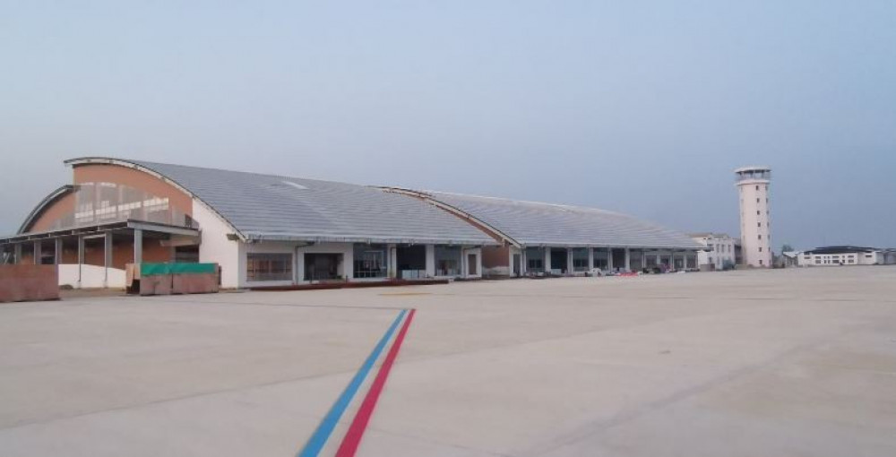 गौतमबुद्ध विमानस्थलमा एरो थाईले क्यालिब्रेसन फ्लाइट गर्ने