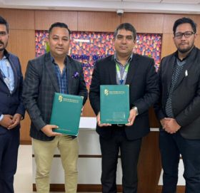 कामना सेवा विकास बैंक र फोर्स मोटर्सबीच सम्झौता