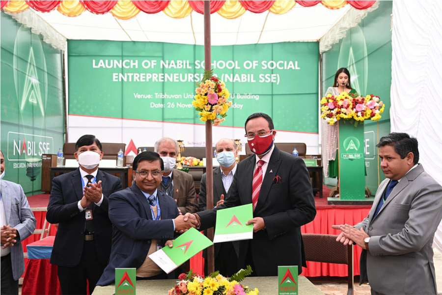 नबिल बैंकले सुरु गर्यो सामाजिक उद्यमशिलता कार्यक्रम, ७ वटै प्रदेशका यी कलेजमा पढाई हुने