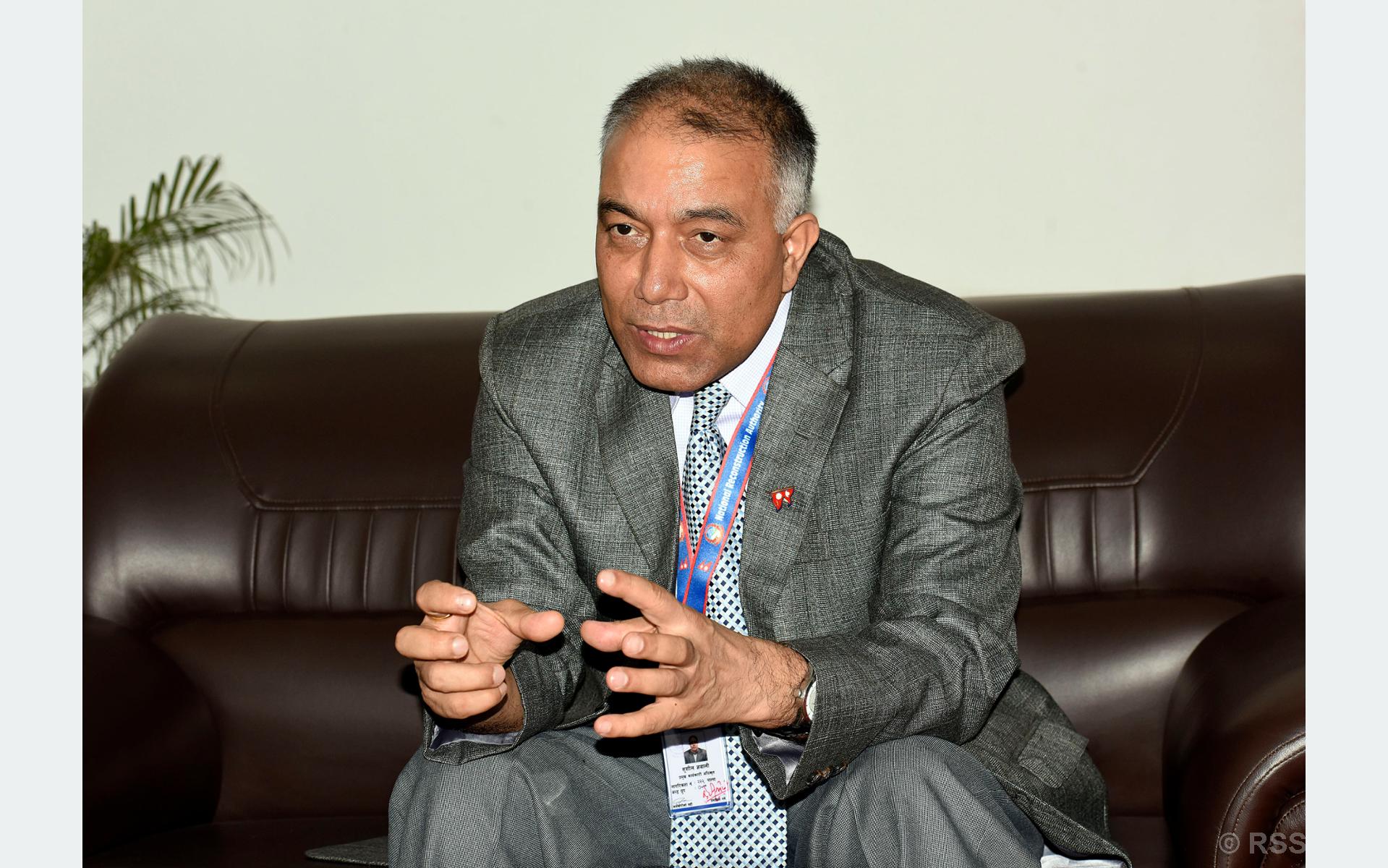 नेपालको पुनर्निर्माण एवं पुनस्र्थापनाका उपलब्धि र अनुभव विश्वसामु राख्न सक्ने अवस्थामा छौँ