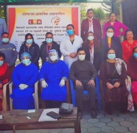 महालक्ष्मी विकास बैंकद्वारा निःशुल्क स्वास्थ्य शिविर संचालन