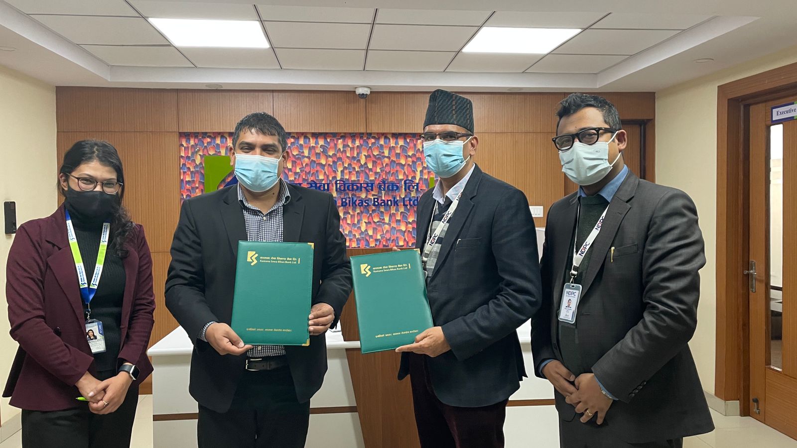 कामना सेवा विकास बैंक र नमस्ते पे बीचसाझेदारी