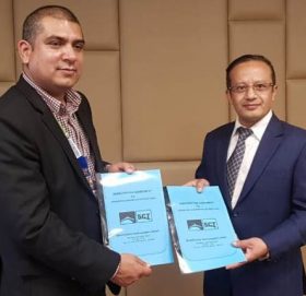 स्मार्ट च्वाइस टेक्नोलोजिज र कामना सेवा विकास बैंक लिमिटेड बीच सम्झौता