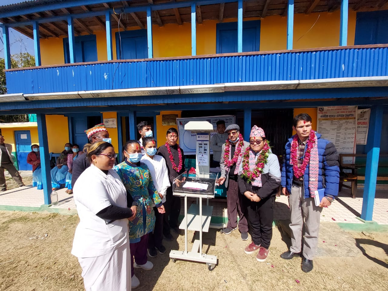 ज्योति विकास बैंकद्वारा खोटाङ र सिन्धुलीका अस्पताललाई बेबी वार्मर (न्यानो नानी) प्रदान