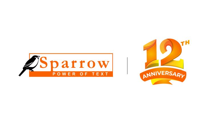 अग्रणी SMS सेवा प्रदायक SPARROW SMS ले आफ्नो १२ औं वार्षिकोत्सव मनाउँदै
