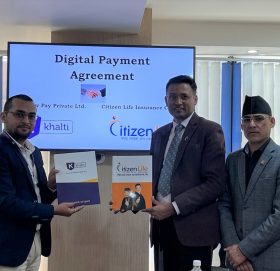 सिटिजन लाइफ इन्स्योरेन्स र खल्तीबीच साझेदारी