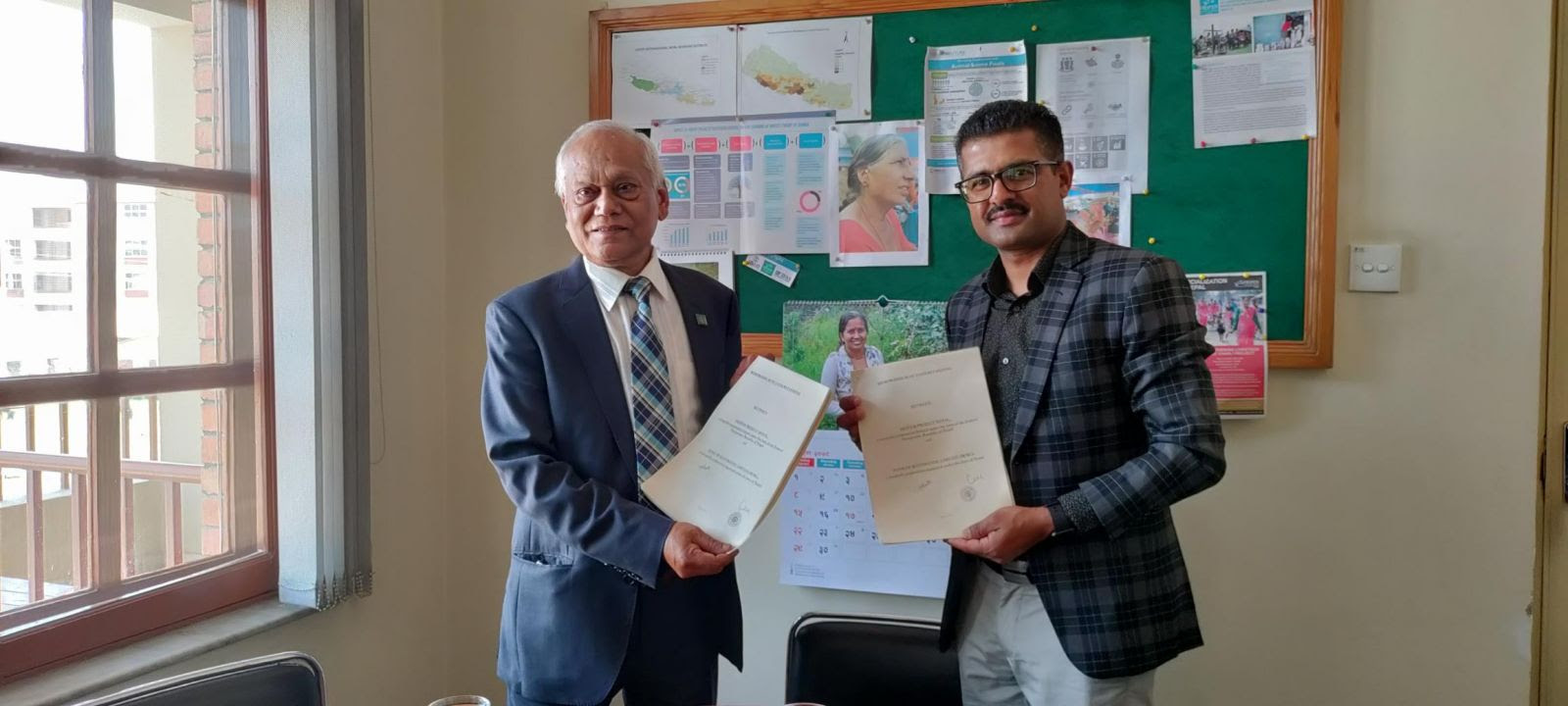 बैंक अफ काठमाण्डू र हेफर नेपालबीच सम्झौता