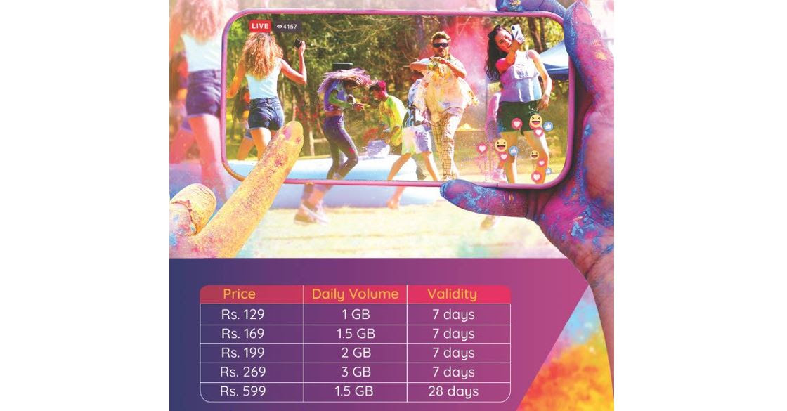 होलीमा एनसेलले ल्यायो नयाँ डेटा प्याकहरु