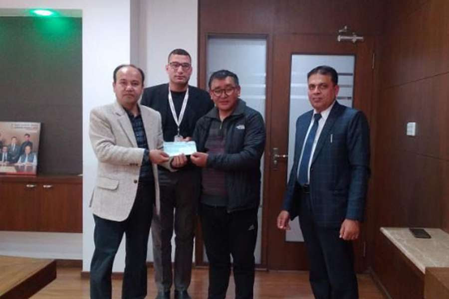 सिद्धार्थ इन्स्योरेन्सद्वारा २ करोड ६० लाख दावी भुक्तानी