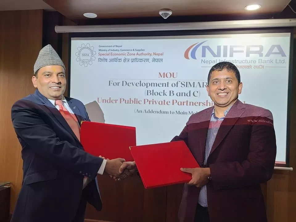 सिमरा र पाँचखाल सेज बनाउन निफ्रा अघि सर्‍यो