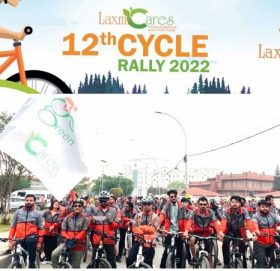 लक्ष्मी केयर्सको साइकलमा उत्साहजनक सहभागिता