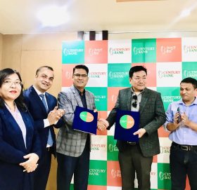 सेञ्चुरी बैंकद्धारा तल्लो चिरखुवा होइड्रोइलेक्टीकको वित्तीय क्लोेजर सम्पन्न