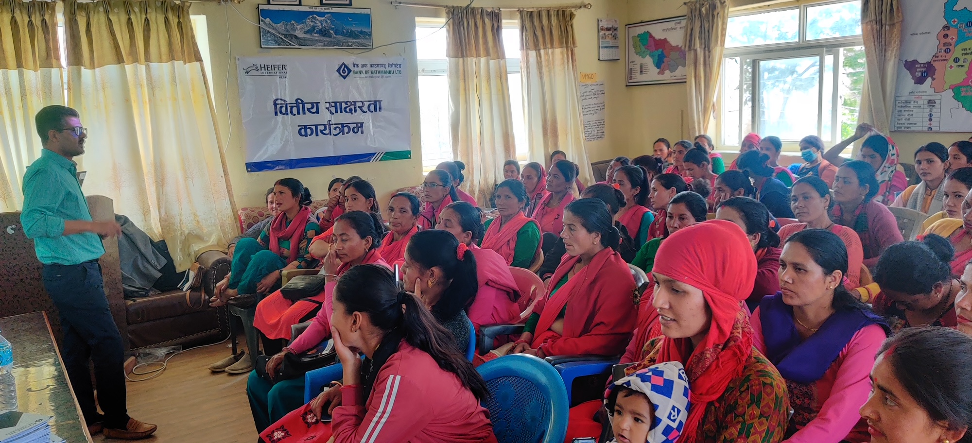 हेफर नेपालसंगको सहकार्यमा बैंक अफ काठमाण्डूको वित्तीय साक्षरता कार्यक्रम सम्पन्न