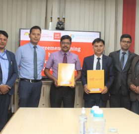 सन्राइज र लुम्बिनी विकास बैंकबिच सहकार्य