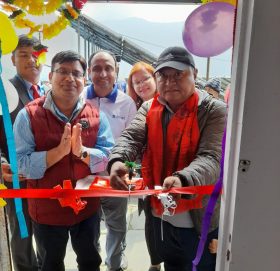 ज्योति विकास बैंकद्वारा घान्द्रुकको पहिलो ए.टि.एम. सञ्चालन