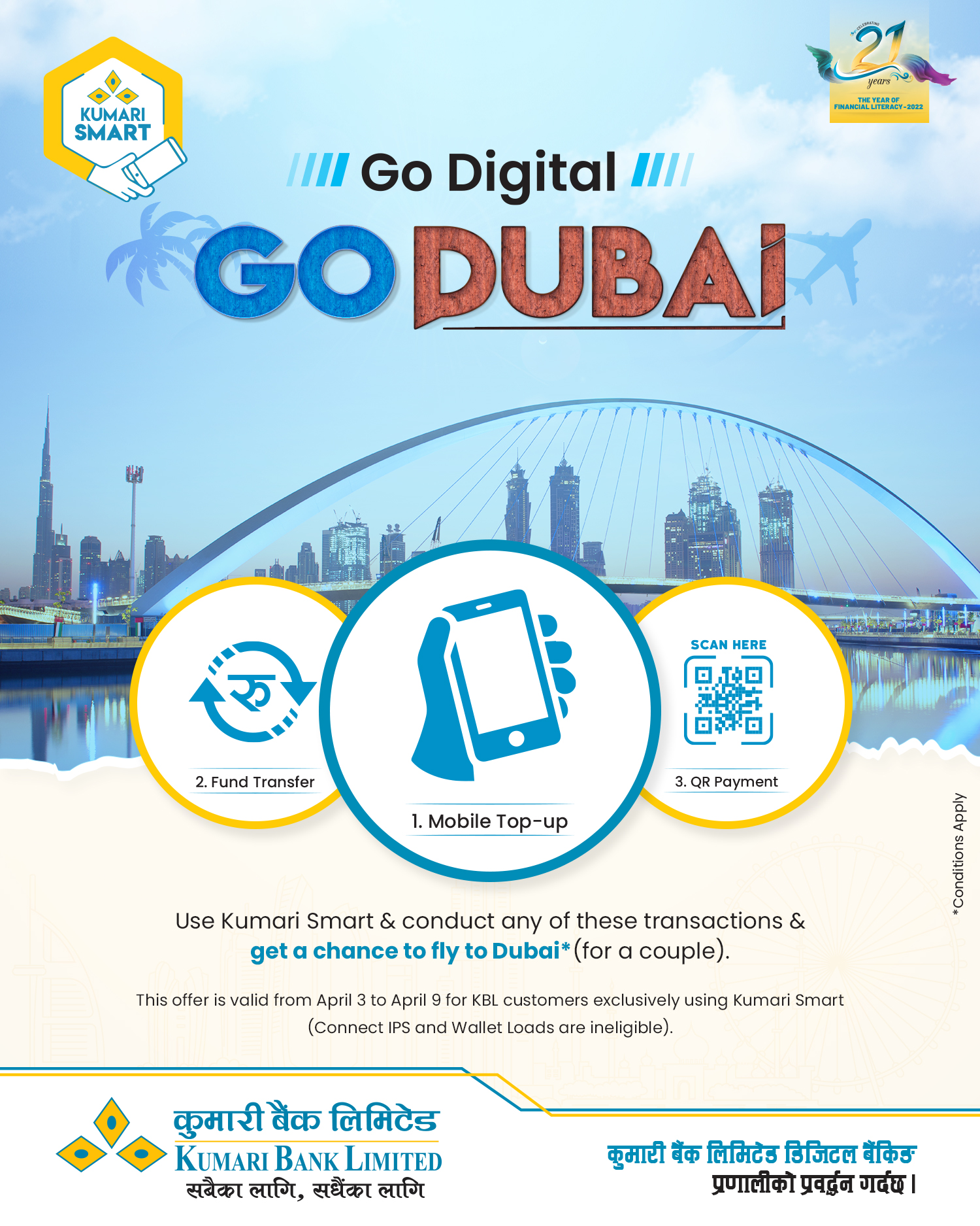 २० औँ वार्षिकोत्सवको अवसरमा कुमारी बैंकको कार्ड तथा डिजिटल भुक्तानी शाखाले ल्यायो यस्ता योजना