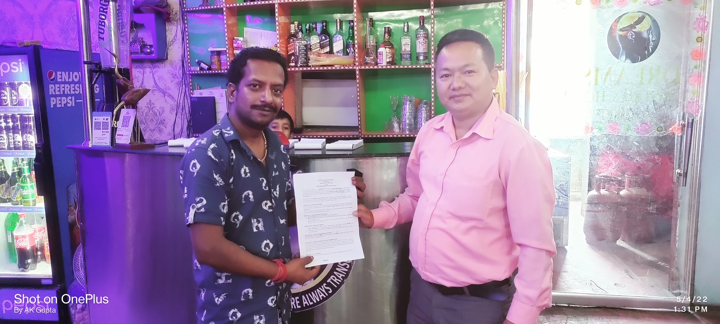 विओकेका ग्राहक महानुभावहरुलाई ड्रिम्स ताज बिस्ट्रो तथा होस्टलरीमा छुट