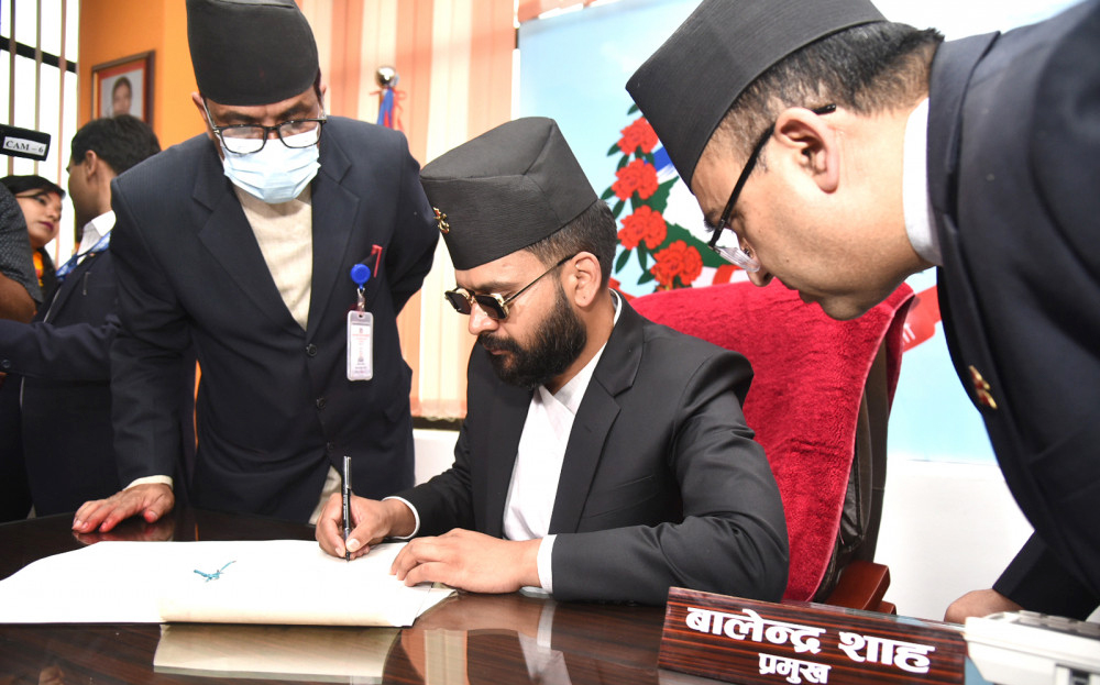 मेयर बालेनको पहिलो निर्णय : नगरसभाको बैठक लाइभ गर्ने