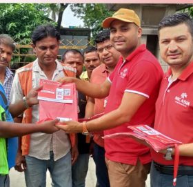 एनआइसी एशिया बैंकले विराटनगर शाखाबाट धेरै संख्यामा वितरण गर्यो क्यूआर कोड