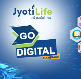 ज्योति लाईफले गर्यो ‘गो डिजिटल च्याम्पियन’ को शुरुवात
