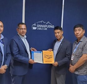 लुम्बिनी विकास बैंकका ग्राहकलाई अन्नपूर्ण केबुलकारमा छुट