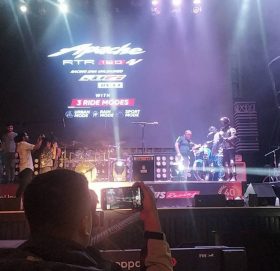 टीभीएसको ३ राइड मोड भएको अपाच्चे आरटीआर १६० ४भी नेपालमा सार्वजनिक