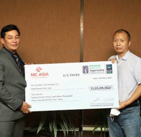 सगरमाथा इन्स्योरेन्सद्धारा बाढी पहिरो बापत १२ करोड रुपैयाँ दाबी भुक्तानी