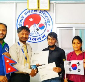 बिओकेका ग्राहकलाई कोेरियन भाषा ईन्स्टिच्युटमा छुट