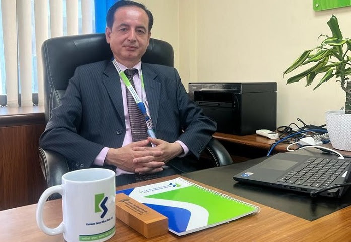 कामना सेवा विकास बैंकको नायब प्रमुख कार्यकारी अधिकृतमा विनय दाहाल नियुक्त