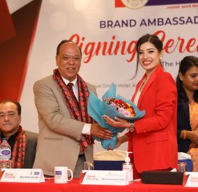 राष्ट्रिय वाणिज्य बैंकको ब्राण्ड एम्बासडरमा मिस नेपाल जोशी नियुक्त