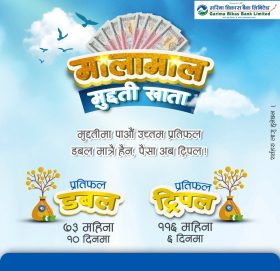 गरिमा विकास बैंकले ‘गरिमा मालामाल मुद्धती योजना’ सार्वजनिक