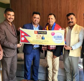 एमडिआरटीको ग्लोबल कन्फ्रेन्स २०२२ मा सूर्या लाइफबाट चन्द्रकान्त पन्थी सहभागी हुँदै