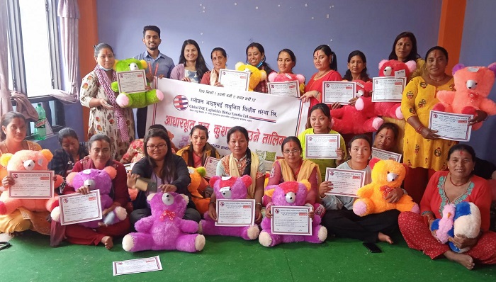 ग्लोबल आईएमई लघुवित्तद्धारा ग्राहकलाई सीपमूलक तालिम प्रदान