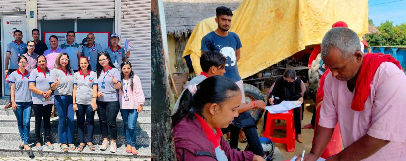 मुक्तिनाथ विकास बैंकको बृहत घर दैलो कार्यक्रम सम्पन्न