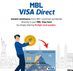 अन्तर्राष्ट्रिय रेमिट्यान्स भुक्तानीलाई सहज बनाउन माछापुच्छ्रे बैंकको ‘भिसा डाइरेक्ट’ सेवा