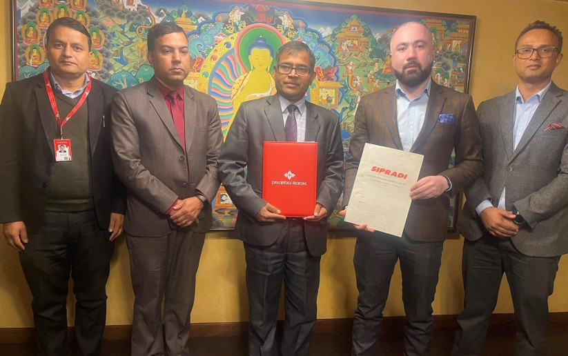 प्रभु बैंक र सिप्रदी ट्रेडिङबीच विद्युतीय सवारीसाधनमा लगानीसम्बन्धी सम्झौता