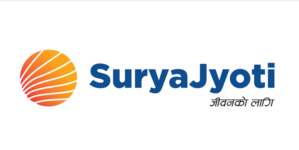 यस्तो बन्यो सूर्यज्योति लाइफको लोगो