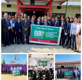 एभरेष्ट बैंकद्वारा विभिन्न स्थानमा वित्तीय साक्षरता कार्यक्रम गरी ग्लोबल मनि विक २०२३ सम्पन्न