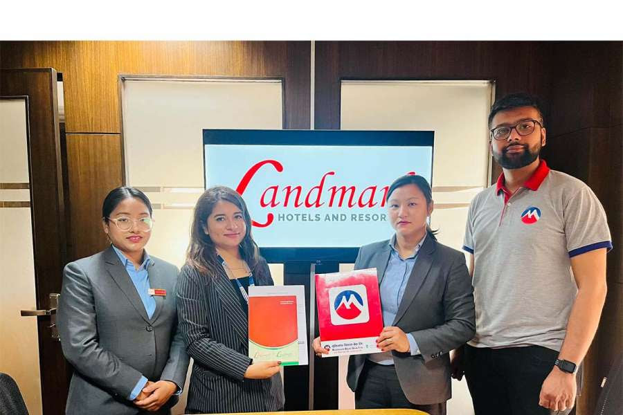 मुक्तिनाथ विकास बैंकका ग्राहकहरुले ल्याण्डमार्क होटेल्समा विशेष छुट पाउने