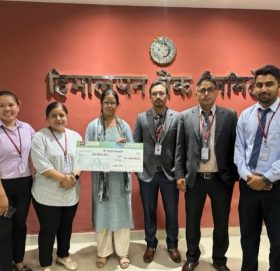 हिमालयन बैंकद्वारा रु. १० लाख मृत्यु दाबी भुक्तानी