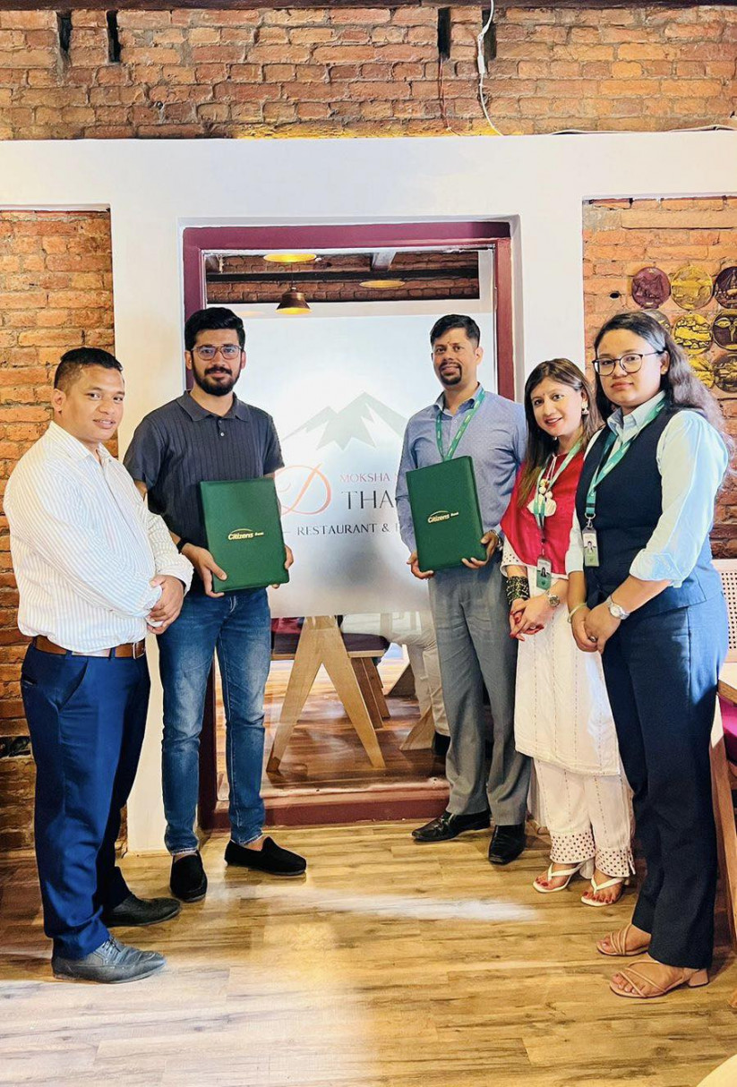 सिटिजन्स बैंकका ग्राहकलाई द मोक्ष मुस्ताङ थकाली रेस्टुरेन्ट एन्ड बारबीच समझदारी