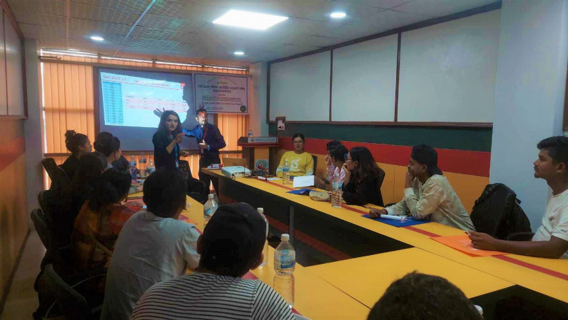 अपांगता संरक्षण नेपालका सदस्यलाई प्रभु क्यापिटलको सेयर तालिम