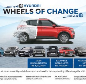 हुन्डाईले ल्यायो ‘ह्विल्स अफ चेन्ज’ एक्सचेन्ज अफर