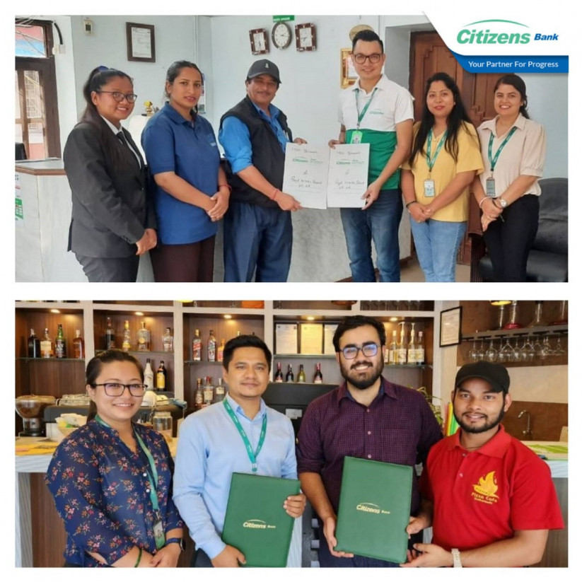 सिटिजन्स बैंकका ग्राहकलाई हटपिज रेस्ट्रो र रेगल हेटौँडा रिसोर्टमा विशेष छुट