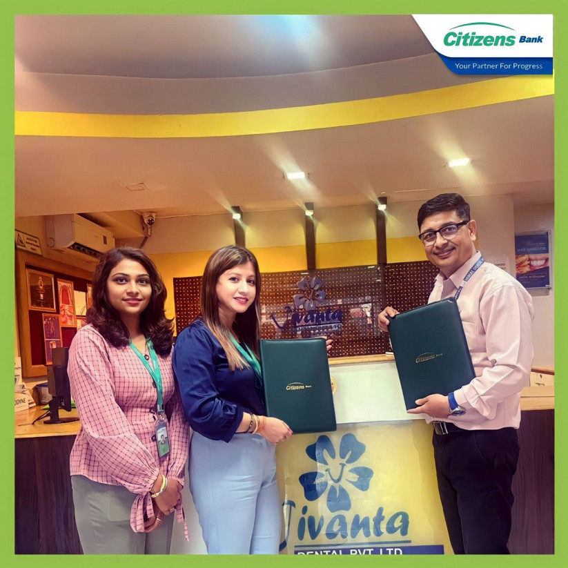 सिटिजन्स बैंकका ग्राहकलाई भिभान्त डेन्टल हस्पिटलमा विशेष छुट