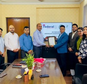 फेडेरल बन्यो ‘आईएसओ ९००१ः२०१५’ प्राप्त गर्ने नेपालकै पहिलो पुनर्बीमा दलाल कम्पनी