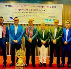वित्तीय संस्था संघको एनएफआरएस तालिम सुरु