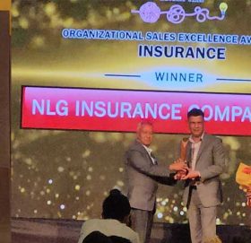 एनएलजी इन्स्योरेन्सले पायो ‘सेल्स एक्सिलेन्स अवार्ड’