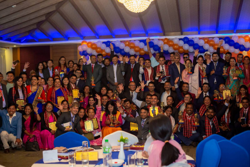 रिलायबल नेपाल लाइफद्वारा सयजना लिडर्सलाई सम्मान